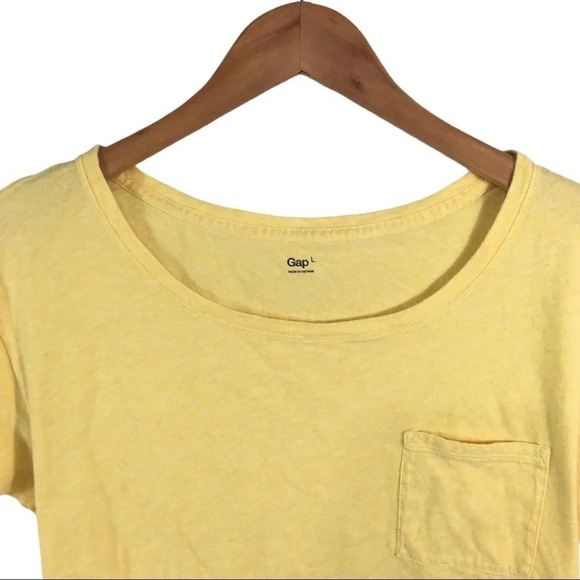 WS418 Gap Classic Original Pocket T Shirt L - Picture 3 of 3